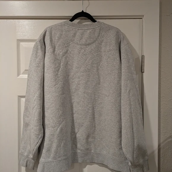 Eddie Bauer Men's Light Gray Crewneck Sweater - Picture 3 of 6